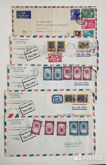 Почтовые конверты оон, карточки США