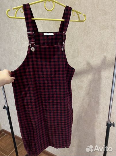 Сарафан женский в клетку