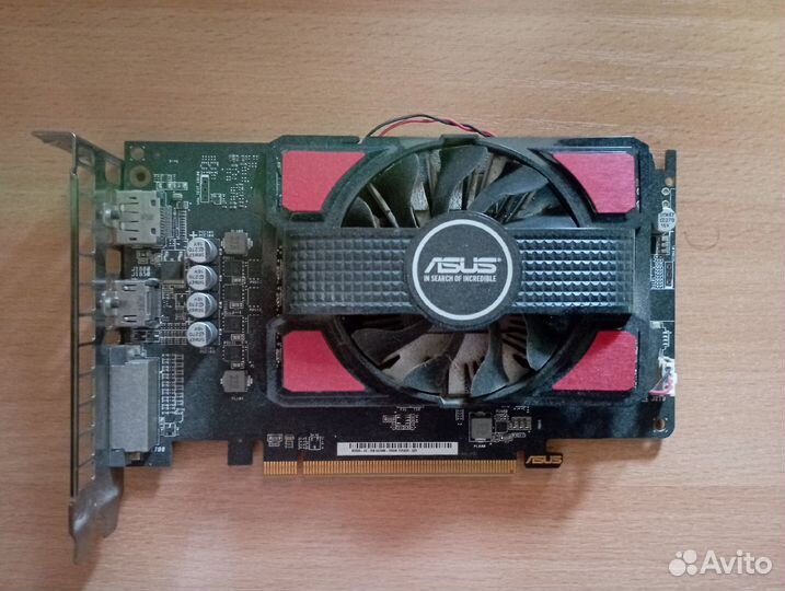 Видеокарта RX 550 4GB