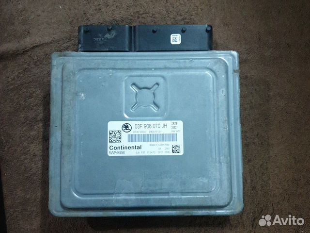 Блок управления двс эбу двигателя шкода ети 1.2