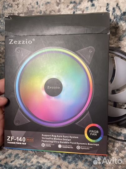 Кулер вентилятор для корпуса пк с подсветкой frgb