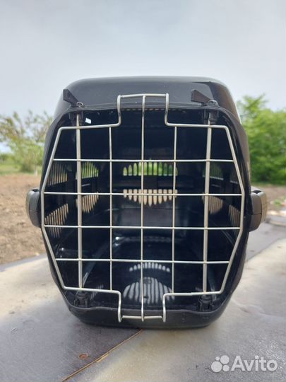 Переноска для кошек пластиковая