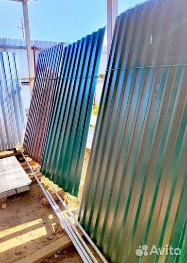 Профнастил 1200х2000 C8 оцинкованный PFN-3312