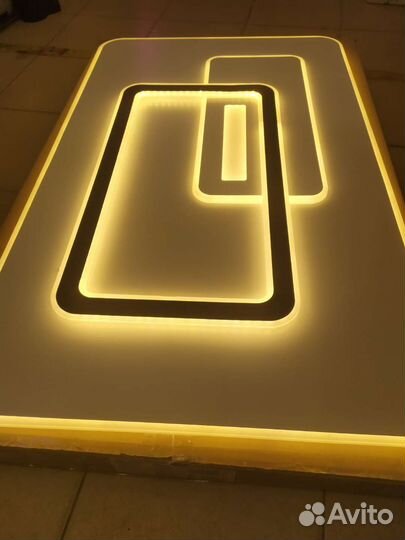 Люстра потолочная светодиодная новая