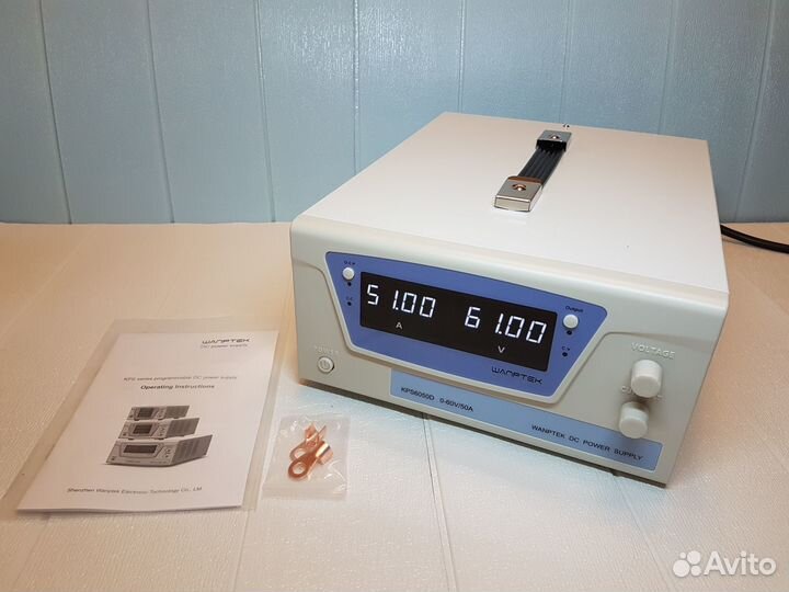 Лабораторный блок питания 60В 50А