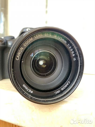 Зеркальный фотоаппарат canon 550d kit 18-135 mm