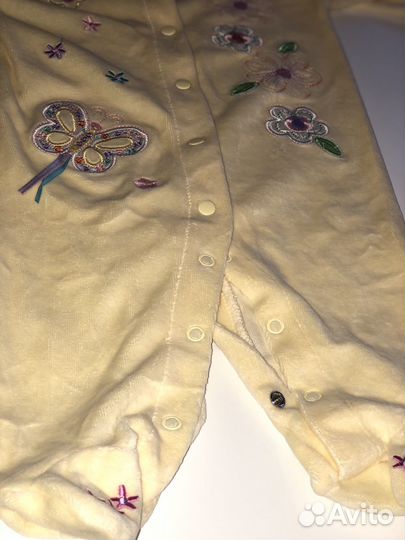 Пакет одежы на девочку 0-3 мес