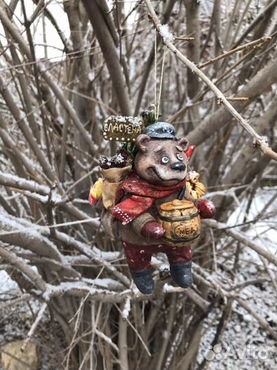 Сладкоежка(елочная игрушка)