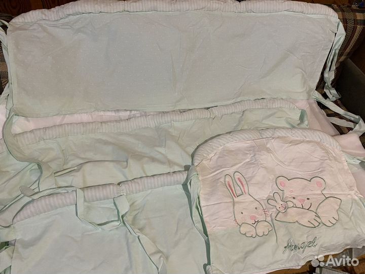 Борта и балдахин в детскую кроватку