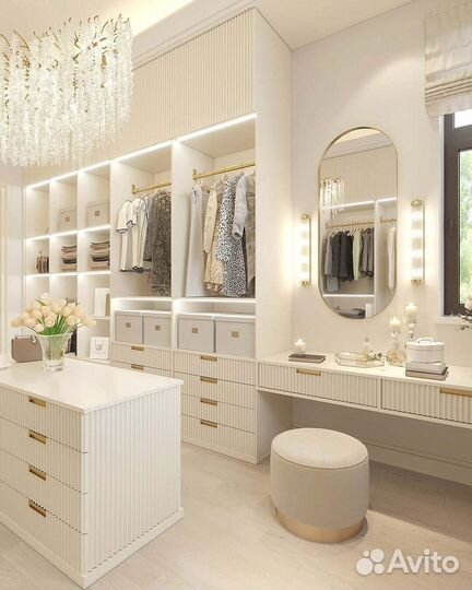 Гардеробная система как IKEA