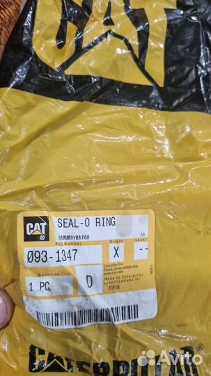 Кольцо уплотнительное Cat 093-1347
