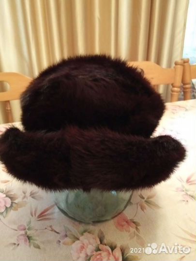 Шапка норковая женская