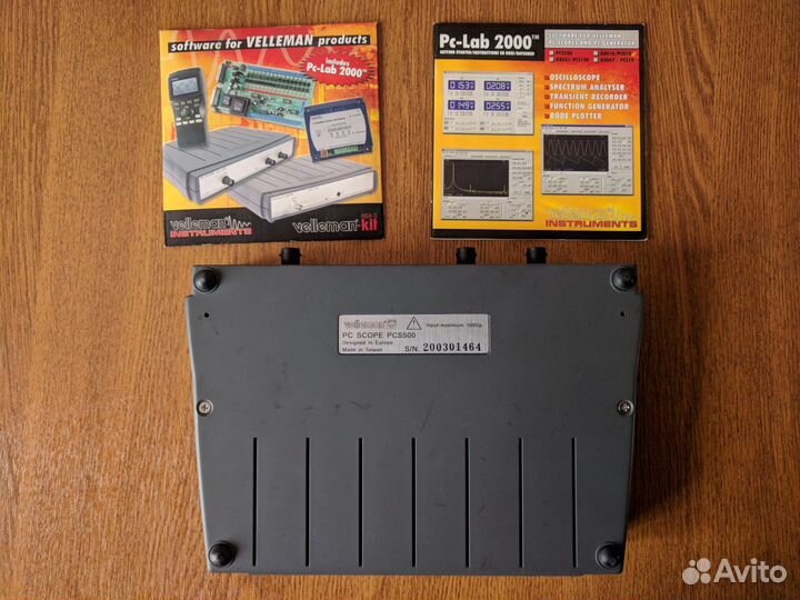 Осциллограф Pc-Lab 2000 velleman