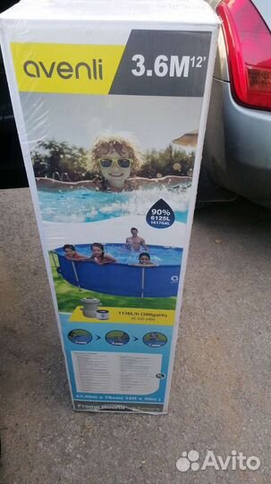 Каркасный бассейн новый