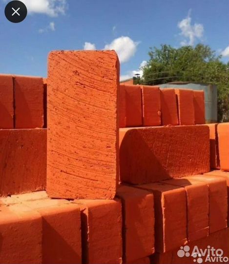 Кирпич полнотелый красный