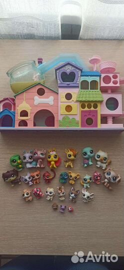 Littlest Pet Shop домик и милашки