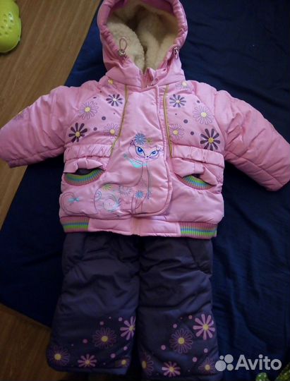 Зимний комбинезон для девочки