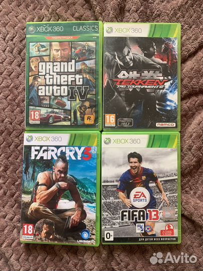 Игровые диски 360 Xbox