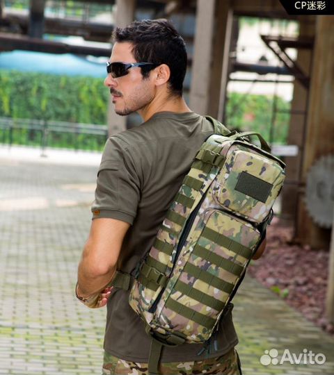 Однолямочный тактический рюкзак 20 л. Арт.0010