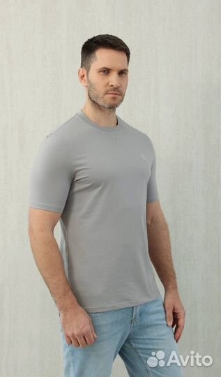 Футболка Brunello Cucinelli сер