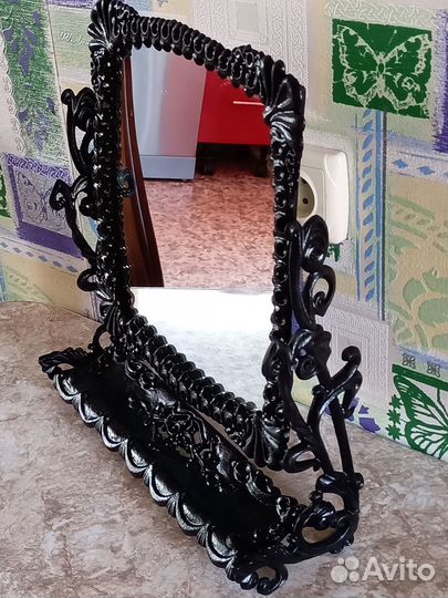 Зеркало настольное чугунное СССР
