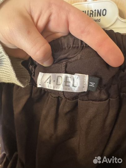 Юбка коричневая с шортиками