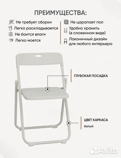 Складные стулья IKEA для дома