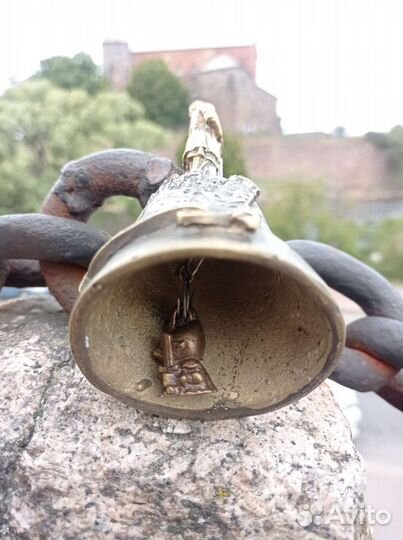 Колокольчик Выборг. бронза