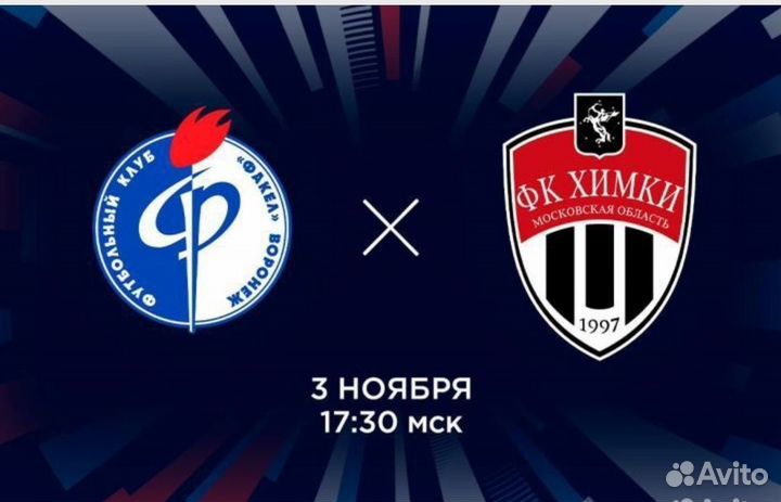 Факел - Химки 3.11.2024