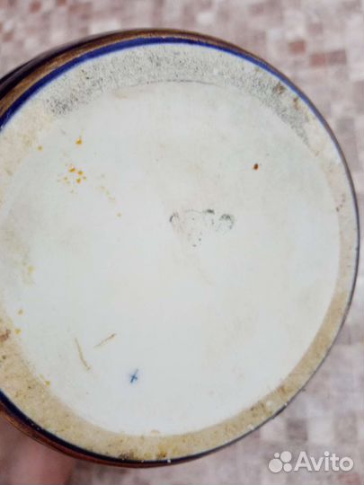 Ваза кобальт гжель