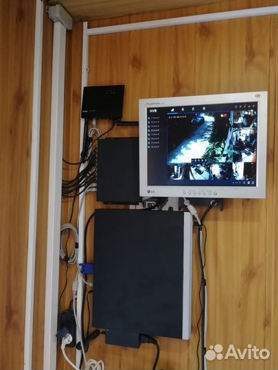 Установка камер видеонаблюдения, я частник монтаж