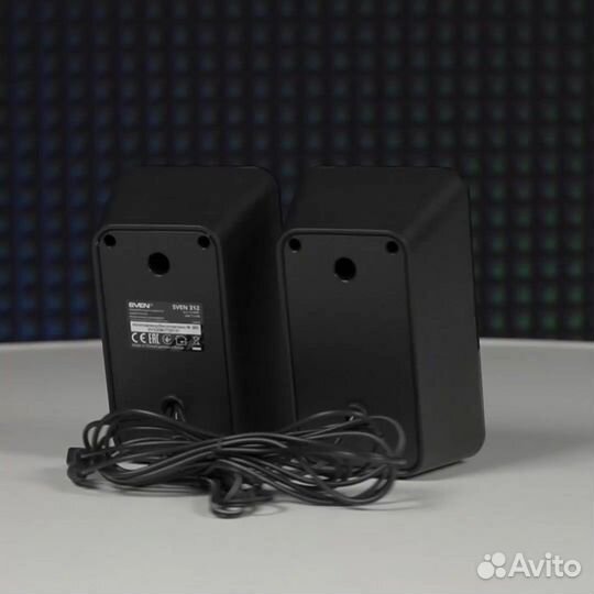 Компьютерная акустика sven 312, 4 Ватт, питание от USB, jack 3,5