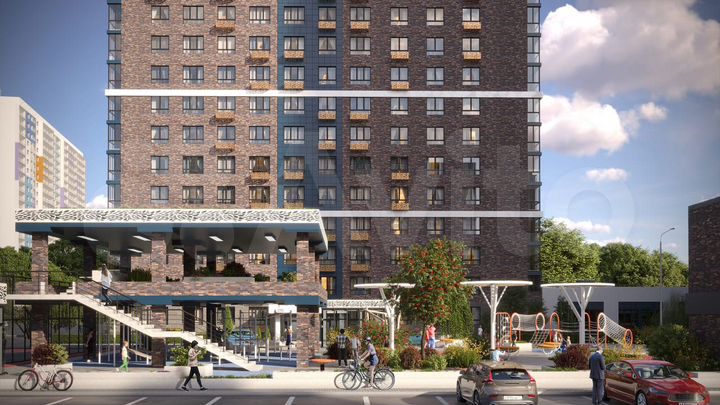 2-к. квартира, 69,1 м², 18/25 эт.