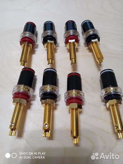 Разъёмы акустические, терминалы