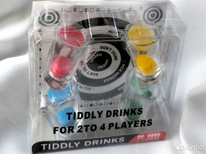 Алкогольная игра tiddly drinks 2-4 человека
