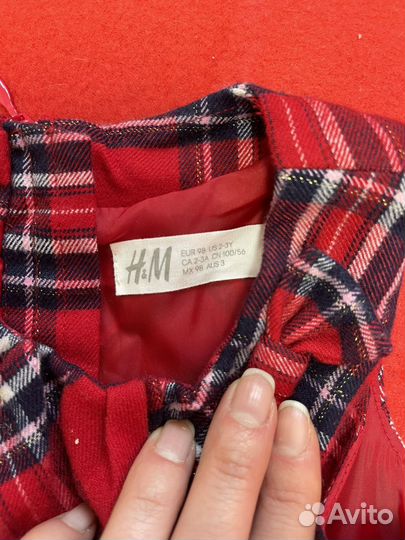 Платье для девочки 98 H&M