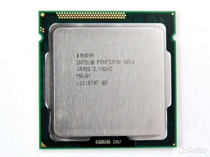 Intel Pentium G850 2.9 GHz 2core svga HD LGA1155