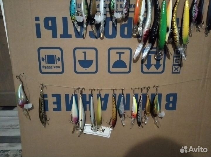 Блесна, воблеры, вертушки