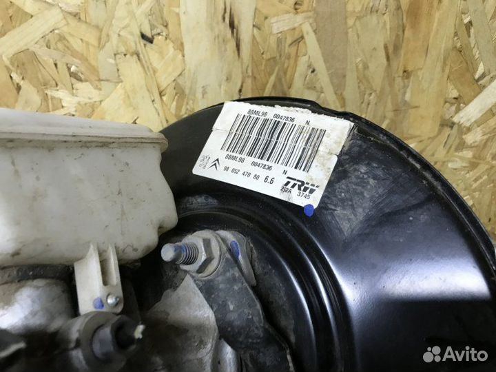 Вакуумный усилитель тормозов Citroen C-Elysee