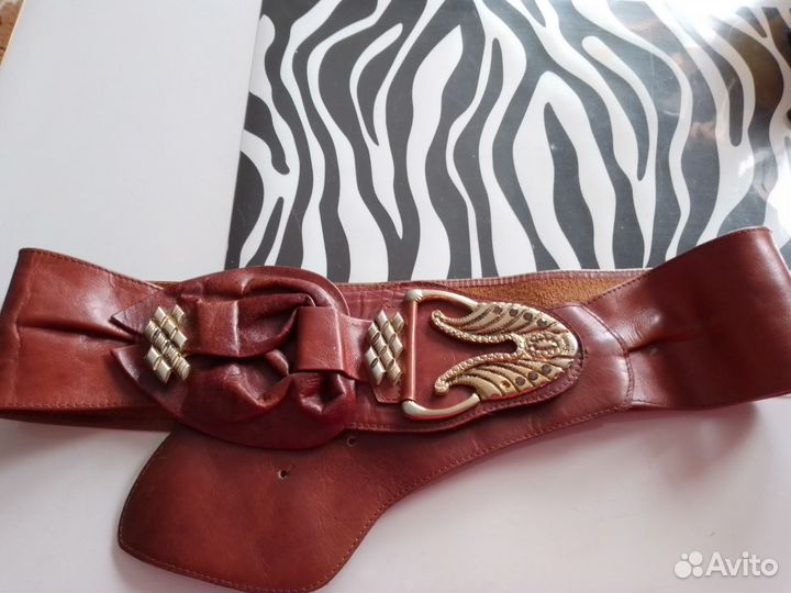 Ремень кожа натуральная Италия