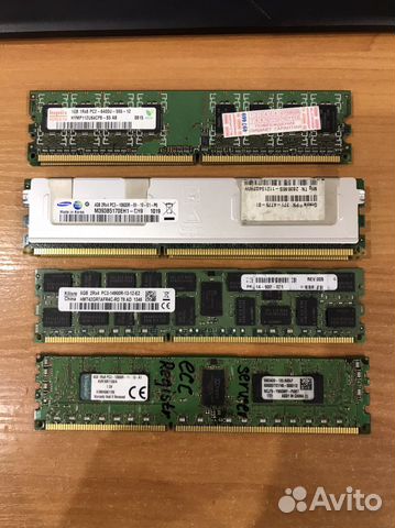 Оперативная память ddr3 4gb и 8gb, ddr2 1gb
