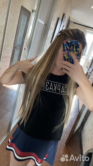 Волосы на заколках