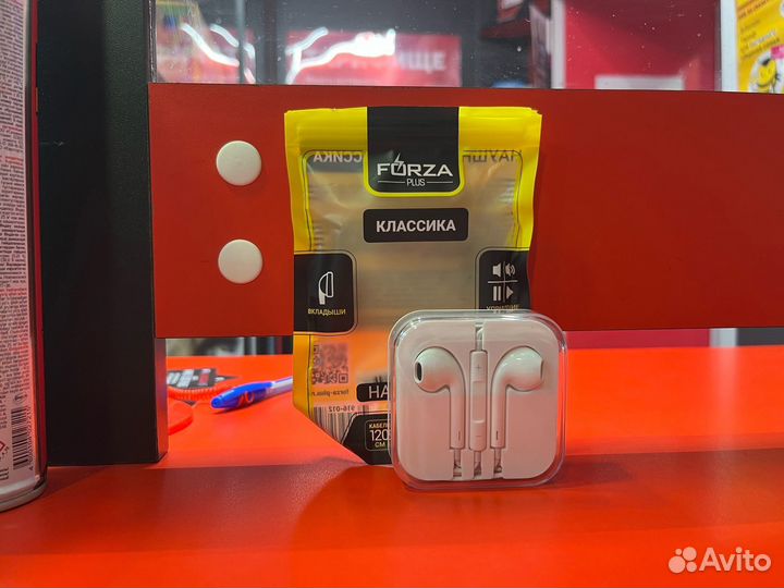 Наушники forza 916-012 Конструкция - вкладыши Тип