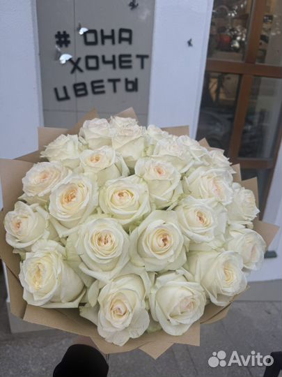 Моно букет из розы