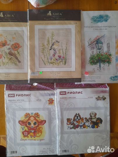 Мулине dmc/cxc, канва, наборы для вышивания