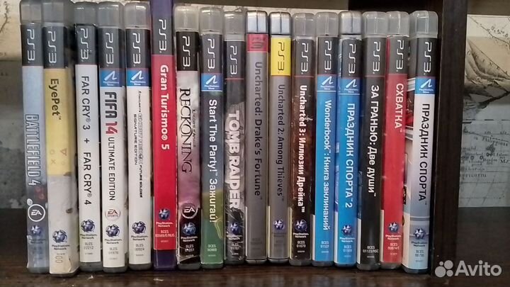 Лицензионные диски PS3 и PS4