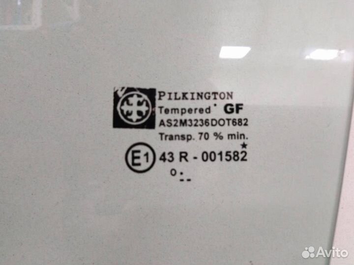 Стекло двери задней левой Opel Astra H / Family 20