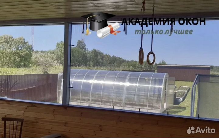 Мягкое стекло для беседки веранды