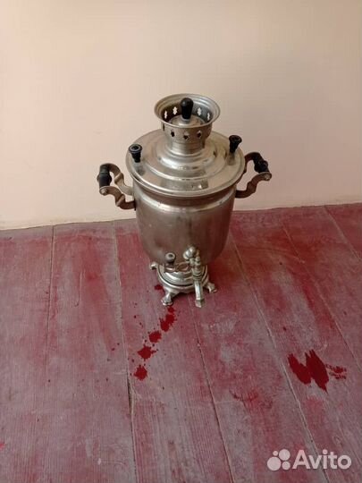 Самовар на дровах СССР новый