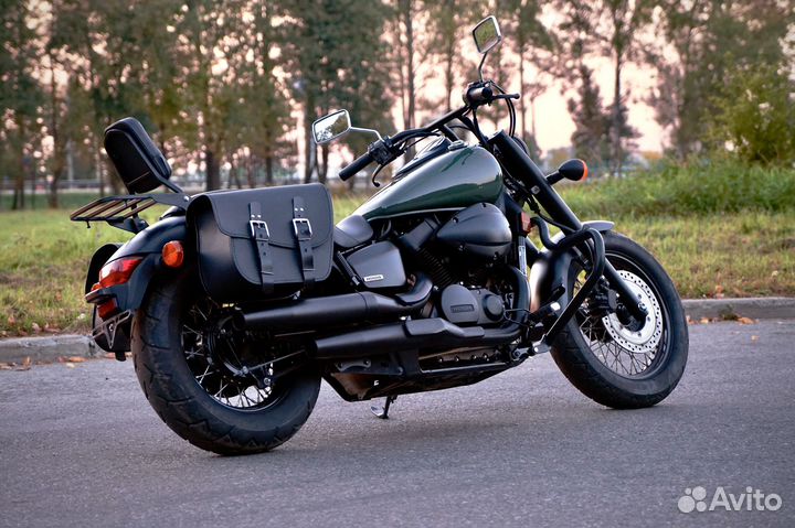 Honda VT 750 Shadow Phantom (C2B) Adventure Green